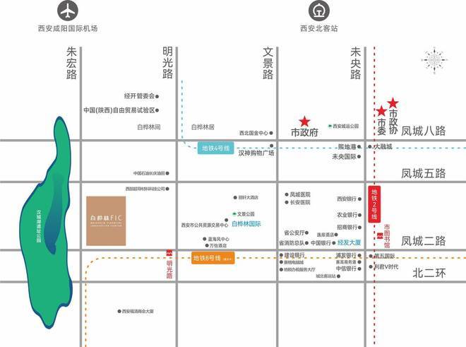 白桦林金融创新中心写字楼-自控空调—产品介绍-地铁—小区配套